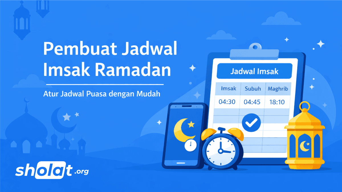 Pembuat Jadwal Imsak